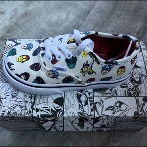Authentic Marvel Head Vans